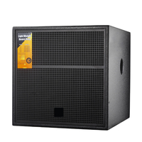 Haut-parleur passif stéréo DS-118 de 18 pouces à aimant néodyme, pleine gamme, impédance 8 ohms, pour utilisation sur scène et en extérieur