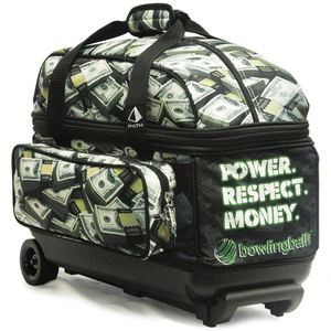 Sac de bowling BSCI pour 2 balles, avec support rembourré pour ballon - Convient à une seule paire de chaussures de bowling - Product Image 5