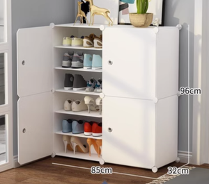 Ropero de Plástico para Bebé Organizador de Zapatos Caja de Almacenamiento Zapatero - Product Image 2