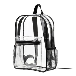 Waterproof Transparent Pvc <b>Backpack</b> Outdoor Sports Fitness Travel Large Capacity Storage Bag Student Visible <b>Backpack</b> - Product Image 5