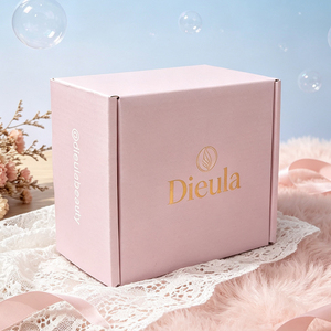 Custom Eco-Friendly Pink Cosmetic Shipping <b>Box</b> Gold Foil Logo <b>Box</b> For <b>Makeup</b> Gift Packaging - Product Image 4