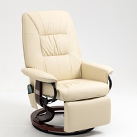 Chaise pivotante électrique en cuir premium pour bureau à domicile, best-seller d'usine