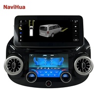 NaviHua pour Mercedes Benz Vito, système multimédia Android 12,3 pouces, autoradio, système de contrôle de la climatisation, double écran, nouvelle mise à niveau