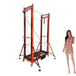 Sistem pengangkat hidrolik perancah listrik tugas berat desain dapat dilipat untuk gigi konstruksi harga grosir penggunaan gudang - Product Image 4