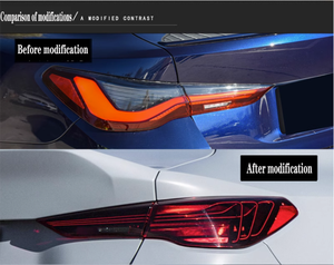 Accessori luce posteriore modificata CSL luce posteriore a LED luci posteriori per <span class=keywords><strong>BMW</strong></span> serie 4 M4 <span class=keywords><strong>G22</strong></span> G82 2021 2022 gruppo fanale posteriore - Product Image 5