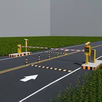 Barrera de Alta Velocidad HengBo para Entrada y Salida de Vehículos, Sistema de Barrera de Tráfico, Software Personalizado de Sistema de Estacionamiento RFID Avanzado
