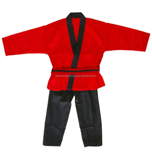 Uniforme de taekwondo para artes marciales, dobok con logotipo personalizado bordado - Product Image 1