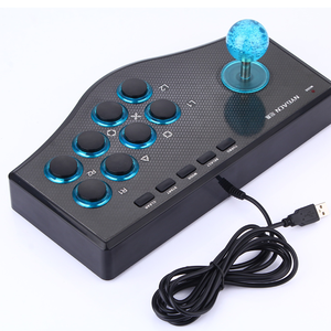 Joystick Arcade con Motor de Vibración, Controlador de Juegos para PS3, <span class=keywords><strong>PC</strong></span>, Android, USB, Juegos de Lucha como <span class=keywords><strong>Street</strong></span> <span class=keywords><strong>Fighter</strong></span> - Product Image 4