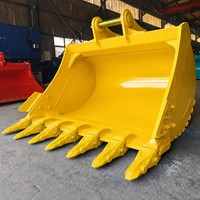 Godet standard de précision soudé robuste pour excavatrice de 8 tonnes
