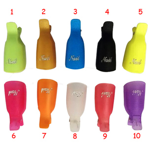 10Pcs Portable Nail Soak Off Cap Clips Colorful Gel Polish Remover Manicure <b>Tool</b> - Product Image 3