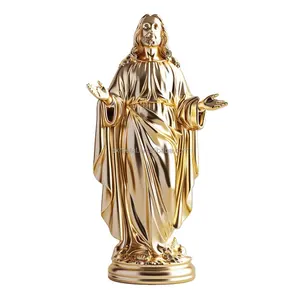 Religiöse Metallschmuckstücke individuelle Jesus-Statue zum Beten