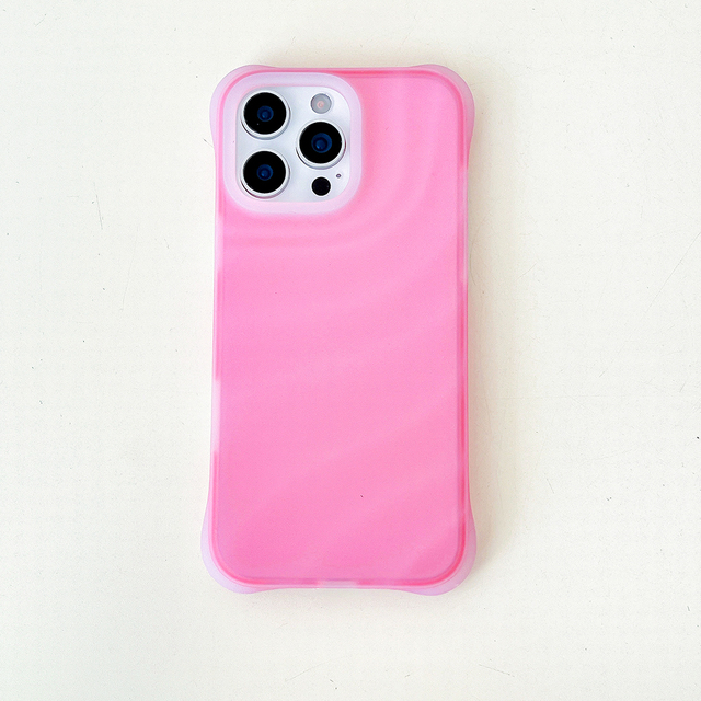 Luxury Ins Jelly Silicone Candy Ripple Phone case for iPhone 13 14 15 16 17 Pro Max Magnetic Charging Frosted Cell Phone Cover