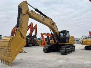 Excavatrice sur chenilles Caterpillar 345GC d'occasion, d'origine japonaise, 42 tonnes, avec moteur, pompe et moteur hydrauliques, en bon état - Product Image 2