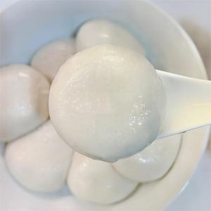 Tangyuan au sésame <span class=keywords><strong>noir</strong></span> congelé - Dessert traditionnel chinois, ingrédients naturels, prêt à cuisiner, sans <span class=keywords><strong>gluten</strong></span> - Product Image 4