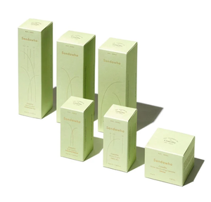 Boîte d'emballage en papier personnalisée, boîtes d'emballage pour cosmétiques en crème avec estampage à chaud en or, 60 ml, 30 ml, ensemble de soins de la peau - Product Image 3