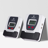 Contrôleur de charge solaire USB PWM GCSOAR 0D2410C 10A/20A avec tension PV maximale pour panneaux photovoltaïques dans les systèmes de stockage solaire, fonctionnement 24h/24