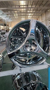 Jantes forgées Chrome O Z Style à trois branches 5x112 pour Volkswagen Beetle Golf Jetta Bora Mk1 Mk4 A4 Pq34 pour <span class=keywords><strong>Audi</strong></span> <span class=keywords><strong>Tt</strong></span> - Product Image 3