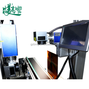 Équipement de marquage laser UV double avec convoyeur servo pour le marquage interne et externe des codes QR sur les bouteilles, système anti-contrefaçon - Product Image 5