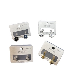 Earrings Aretes Pendientes Earrings Pendientes De Los Pendientes Largos Circonitas Moissanite <b>Stud</b> Earrings 925 <b>Sterling</b> <b>Silver</b> - Product Image 3