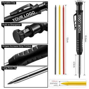 ดินสอช่างไม้ IDEA GIFT แบบโปรโมชั่น พร้อมกบเหลาในตัว เติมไส้ได้ อัตโนมัติ ขนาด 0.28 มม. สำหรับวิศวกรด้วย - Product Image 3