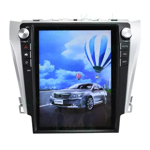 Krando Tesla Style 12.1'' 64G Car Radio Navigation For Toyota Camry 50 2014 Touch Screen Android 9 Autoradio GPS Head Unit