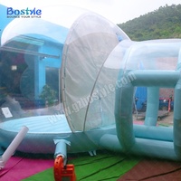 Dôme igloo transparent gonflable pour enfants, tente bulle, ballons transparents, château gonflable pour fêtes
