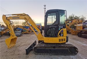 Japon – Excavatrice sur chenilles PC55MR 5 tonnes, peu d'heures de fonctionnement, composants essentiels d'occasion : moteur, pompe, boîte de vitesses, système hydraulique complet - Product Image 6