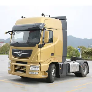 310HP Dongfeng 4*2 caminhão tratractor semi-reboque trprofessioning reboque dianteiro zugmaschine