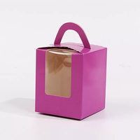Boîtes à gâteaux portables de mariage d'anniversaire de haute qualité boîte à gâteau en papier personnalisée en gros