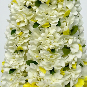 Artificial Yellow <b>White</b> Flower Garland Decorative <b>Hanging</b> Toran for Wedding Festival Home Temple Door Decoration - Product Image 4