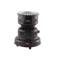 Brûleur d'encens au charbon de bois noir 230V 450W