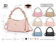 Borsa a Tracolla da Donna in Microfibra Sintetica, Stile Minimalista, con Chiusura a Cerniera, per Tutte le Stagioni - Product Image 1