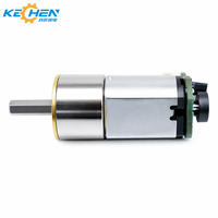 GM16-030SH Motor DC Sikat Kecil 16mm Encoder Poros Heksagonal 3mm Motor Gear Logam Magnet Permanen Sepeda Listrik Pintar