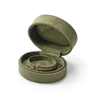 FANXI Wholesale Custom Logos Luxury Suede Gift Jewelry Packaging <b>Box</b> Bracelet Necklace Ring <b>Earrings</b> Jewellery <b>Box</b> - Product Image 4