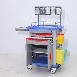 EM-ET103 Medische Spoedeisende Ziekenhuisbehandelingswagen Met Laden En Prullenbak Medicijnkar - Product Image 4