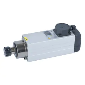 Husillo motorizado de refrigeración por aire, Motor enrutador CNC de 3.5kW, 18000rpm, GDF46-18Z/3,5, precio bajo