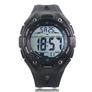 <span class=keywords><strong>Montre</strong></span> numérique pour <span class=keywords><strong>homme</strong></span> classique ronde de bonne qualité, avec réveil, lumineuse, à grands <span class=keywords><strong>chiffres</strong></span>, simple - Product Image 1