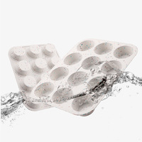 Moule à cupcakes en silicone 1 tasse, qualité alimentaire, antiadhésif, pour muffins, lavage à la main uniquement pour un démoulage facile, outils de bricolage pour la maison