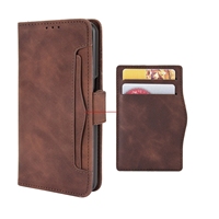 Étui de téléphone magnétique multi-cartes en cuir pour Honor X7E 4G/X6E 4G/X7E Plus/Honor 600 Smart, sensation de peau douce