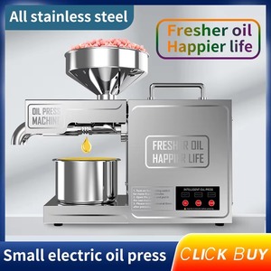Extractor <span class=keywords><strong>de</strong></span> <span class=keywords><strong>Aceite</strong></span> Automático Compacto <span class=keywords><strong>para</strong></span> el Hogar, Máquina <span class=keywords><strong>para</strong></span> <span class=keywords><strong>Hacer</strong></span> <span class=keywords><strong>Aceite</strong></span> <span class=keywords><strong>de</strong></span> Múltiples Semillas en Modo Frío y Caliente, <span class=keywords><strong>para</strong></span> un <span class=keywords><strong>Aceite</strong></span> <span class=keywords><strong>de</strong></span> Cocina Casero Saludable - Product Image 3
