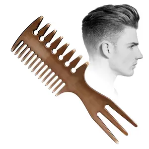 Лучший товар парикмахерские инструменты для укладки мужской Текстурирующий гребень для волос для мужчин