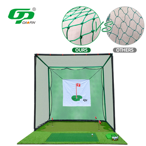 Cage de pratique de déchiquetage intérieure et extérieure filet de Golf et Cage Cage de Golf robuste 3m filet d'entraînement retour - Product Image 6