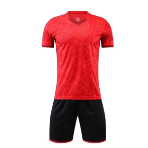 Nam ngắn tay in đồng phục bóng đá đào tạo cạnh tranh phong cách cổ điển - Product Image 1