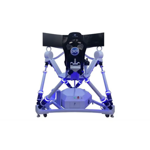 VR thiết bị 6doof Kim Loại chuyển động nền tảng chuyến bay/ổ đĩa giả lập cho nhà hoặc trung tâm mua sắm sử dụng - Product Image 6