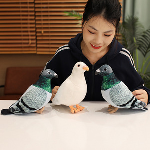ตุ๊กตาเป็ด<span class=keywords><strong>น</strong></span>้อยน่ารัก ผ้าพลัฌ ยัดใย PP ลายสก็อตสีขาว สำหรับเด็กผู้ชาย - Product Image 4