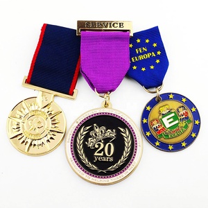 Fabrik Design benutzer definierte Metall Auszeichnungen Brosche Medaille, Ehren medaille - Product Image 6