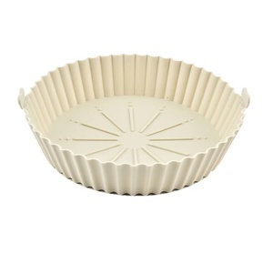 Hot Sales Kitchen Accessories Eco-Friendly Food Grade Air Fryer <b>Baking</b> Tray <b>Silicone</b> Air Fryer Liners - Product Image 5