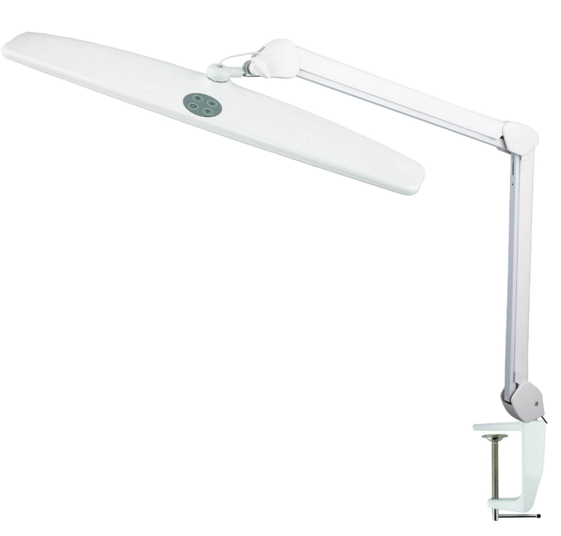 Home Office Workshop Touch Control Eye Caring LED Clamp Dimmable Desk Lamp for Study Reading Crafting Sewing Computer Work