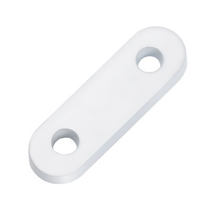 Clip de fixation réglable en fer à deux trous (en pouces) pour accessoires de rail de rideau électrique - Product Image 1