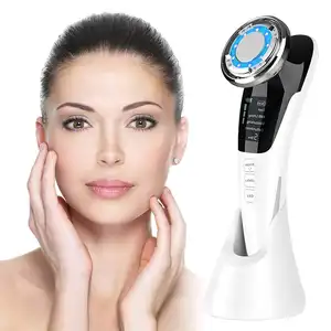 EMS Facial Massager Ultrasonic Cleaning Light Therapy Anti Aging Wrinkle Massage Apparatus